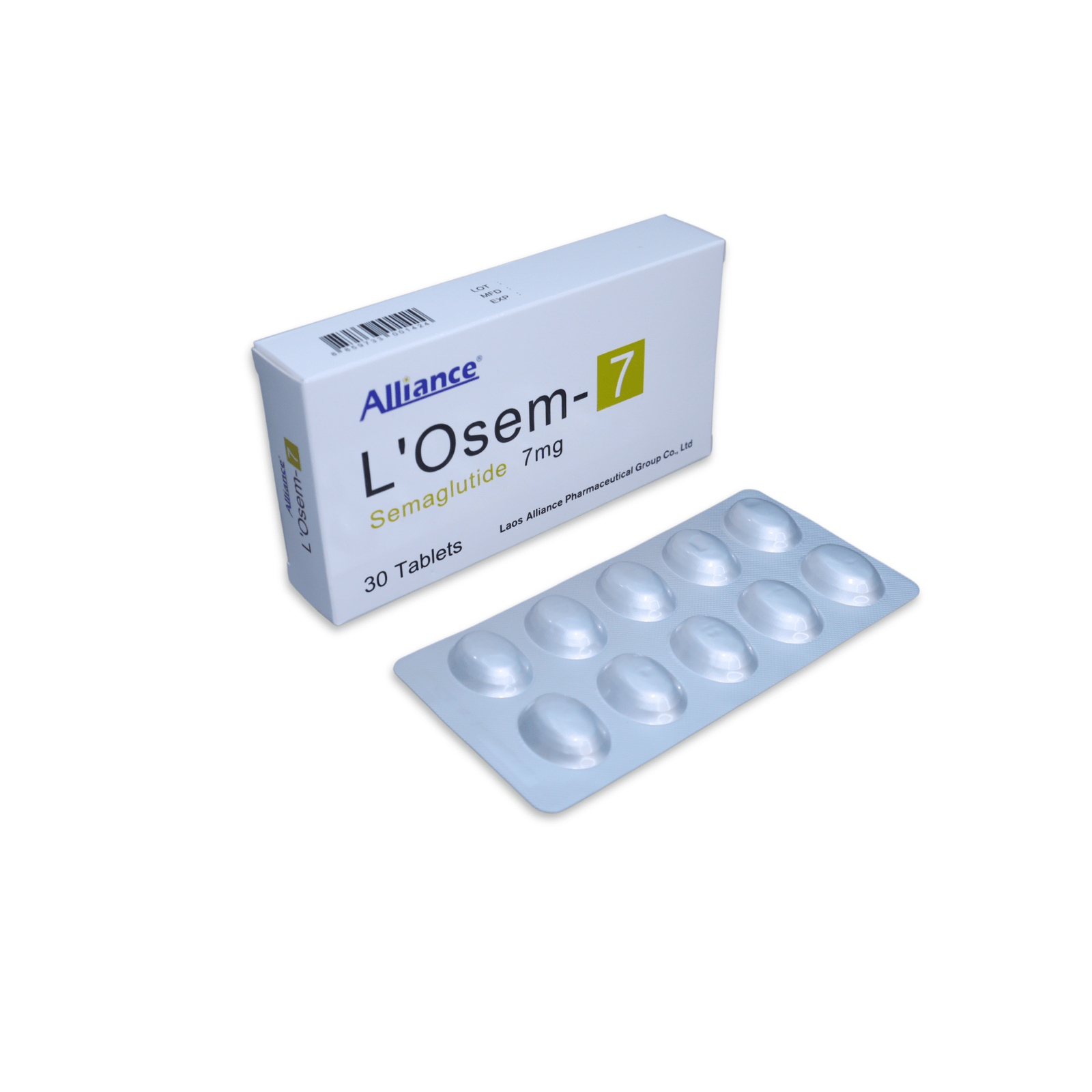 L'Osem-7 – Semaglutide Oral Tablets 7mg